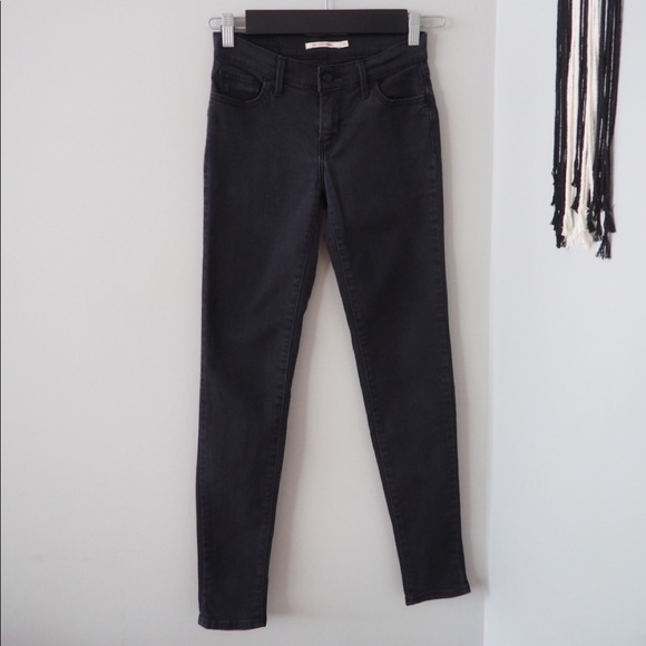 Levi’s 701 Super Skinny Black - Picture 2 of 4